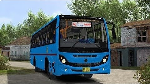 चोपडा ते डहाणू how to download bus simulator Indonesia Ashok Leyland BS6 oyster mod🥰💯👍 #MSRTC#लालपरी