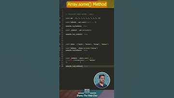 JavaScript some() method #javascript #js #array #arrayjavascript #coding #webdevelopment