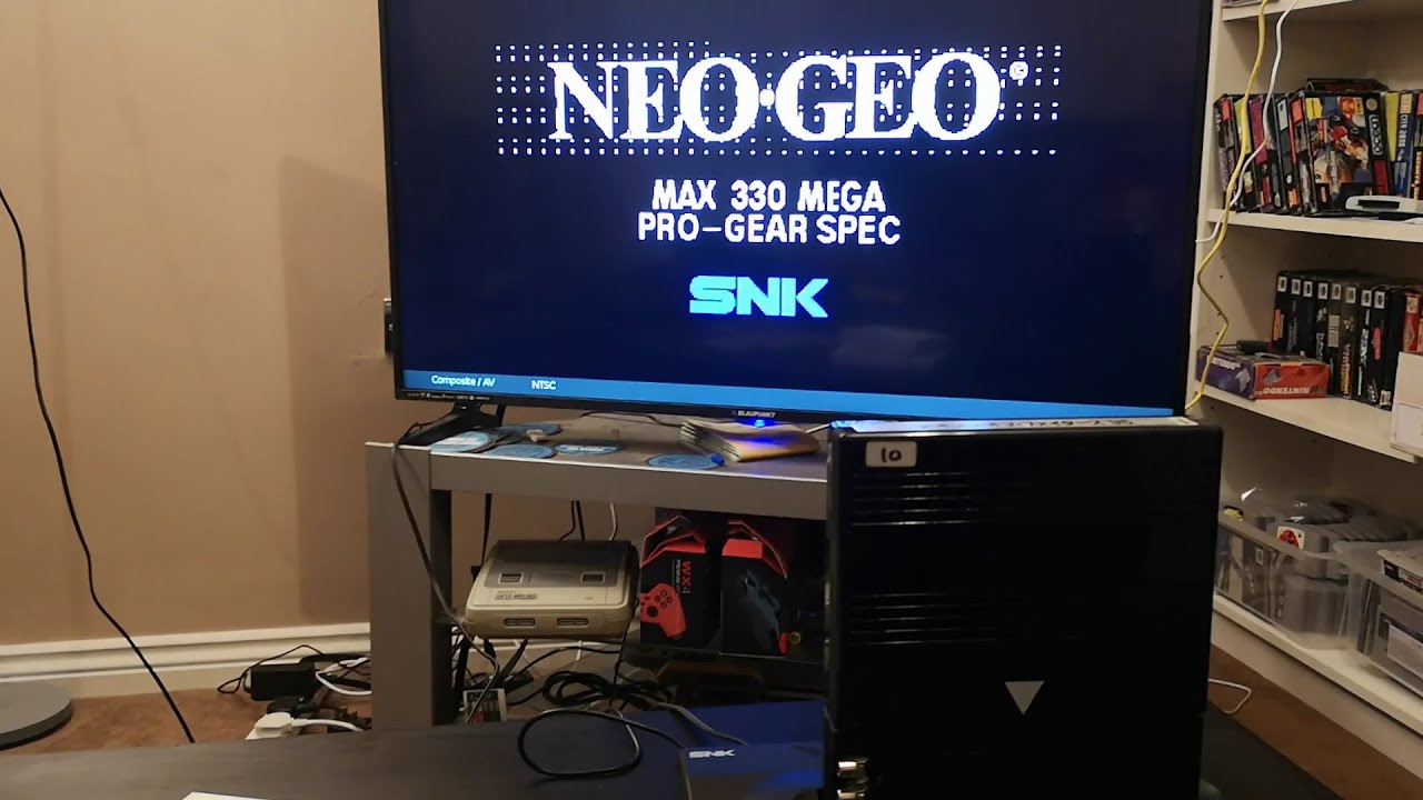 Conversor MVS-AES Phantom-1 para Neo Geo - YouTube