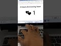 Your Keyboard Can Create Beautiful Heart Art! #asmr #keyboardshortcuts #windowstricks