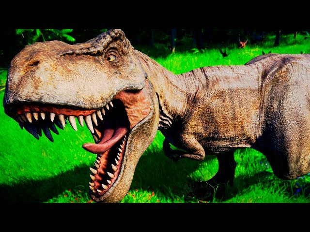 TYRANNOSAURUS REX VS ALBERTOSAURUS! Quem Será o Rei Dos Dinossauros Do Dino  Mundo, o Vale Encantado? 