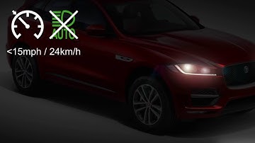 How to use Auto Headlamps | Jaguar F-PACE (16MY)