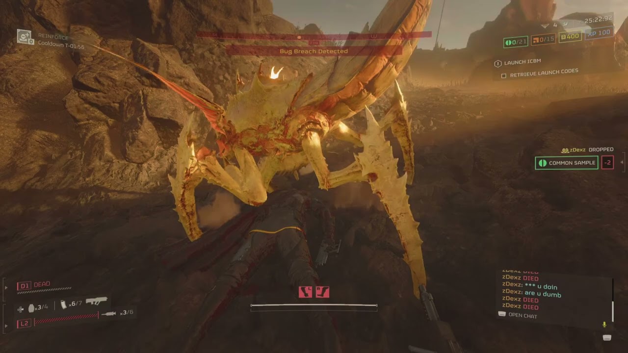 HELLDIVERS 2 team killer zdex