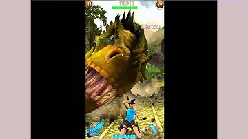 Lara Croft Relic Run Eaten By Dinosaur