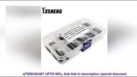 50Piece Integrated Circuit DIP Combination KIT CD4001 CD4011 CD4012 CD4013 CD4017 CD4021 CD4025 CD40