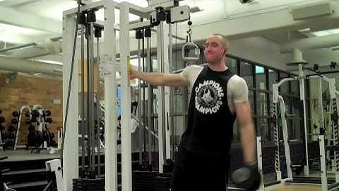 Self Made Exercise Index:  Leaning SA DB Lateral Raises