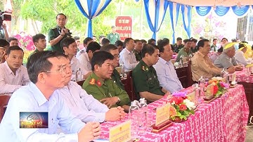 Lãnh đạo Long An chúc Tết các đơn vị biên giới Tây Nam