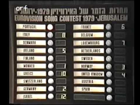 Eurovision 1979 - Voting Part 1/5