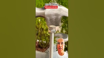 Hammer handle idea with a bolt strong and secure. #diy #woodworking