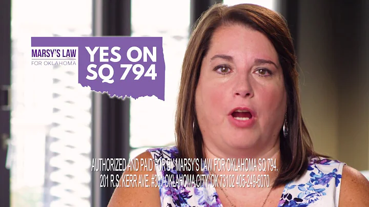 Angela Wiles for SQ 794, Marsy's Law for Oklahoma