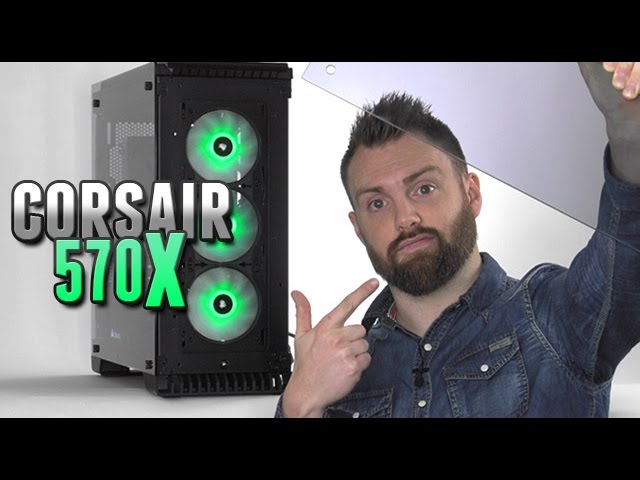 komponist vene Flad Corsair Crystal Series 570X RGB Review - YouTube