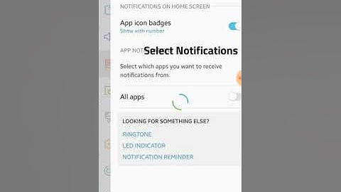 How to enable notifications on Samsung Smartwatch