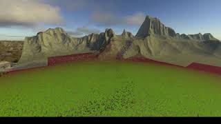 Grass experiment, highlight trick (work-in-progress)