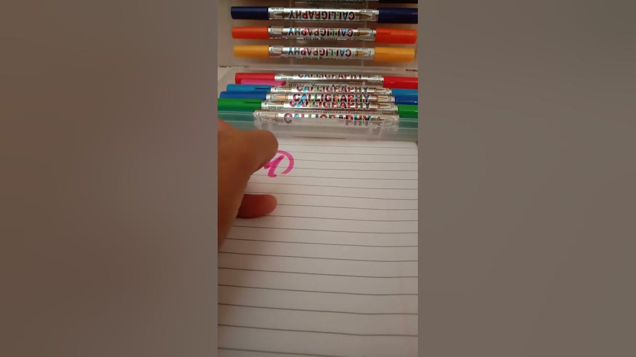 mugdha-name-writing-with-calligraphy-pen-brush-pen-youtube