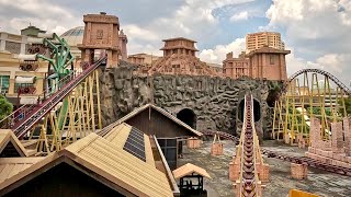 Lost City of Gold on-ride POV (乗車映像) / Sunway Lagoon (マレーシア)