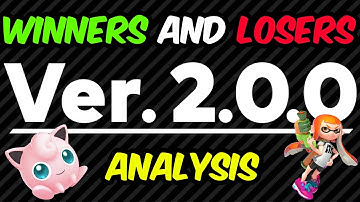 Smash Ultimate Patch 2.0.0 Analysis - BIGGEST WINNERS AND LOSERS