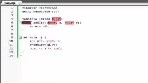 Buckys C++ Programming Tutorials   58   function Templates | C++ Tutorial