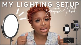 My Youtube Lighting Setup | Tips: Tricks ft GVM Led Lights