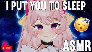 [ASMR] Catgirl putting you to sleep! Best triggers and whispers for RELAXING/STUDY/SLEEP❤(3Dio)