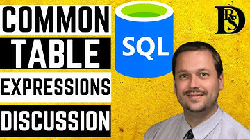 Understanding SQL Server Common Table Expressions: CTE Help