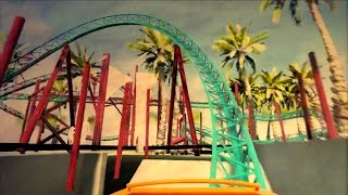 Cobra's Curse Roller Coaster Teaser w/ POV Clips - Busch Gardens Tampa 2016