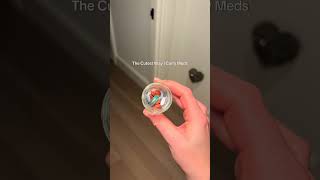 Much better than those single dose packs or free-floating pills at the bottom of your purse! #jar