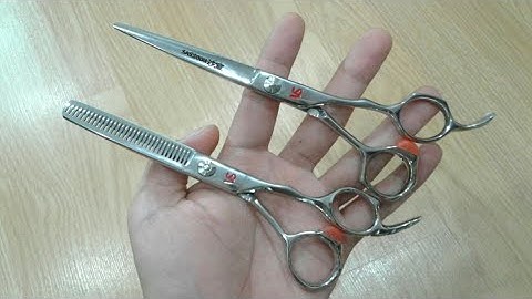 2 bộ kéo cắt tóc sắc nét bán chạy nhất trong năm