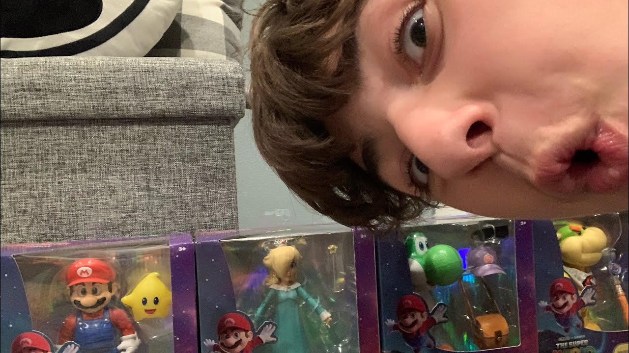 I GOT THE NEW SUPER MARIO GALAXY FIGURES! #joeydoes #supermario #funny #video #supermariogalaxy