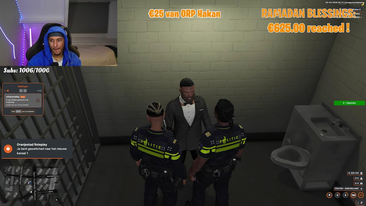 OP PAD ALS AGENT IN ORANJESTAD FT YASSIN! !discord !doneren