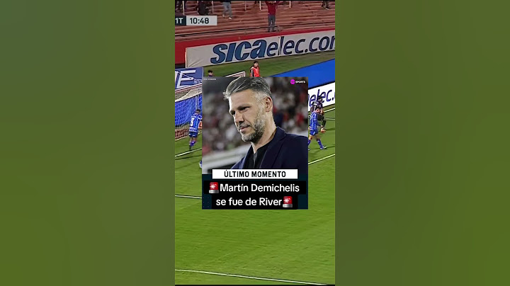🚨ÚLTIMO MOMENTO MARTÍN DEMICHELIS SE FUE DE RIVER🚨
