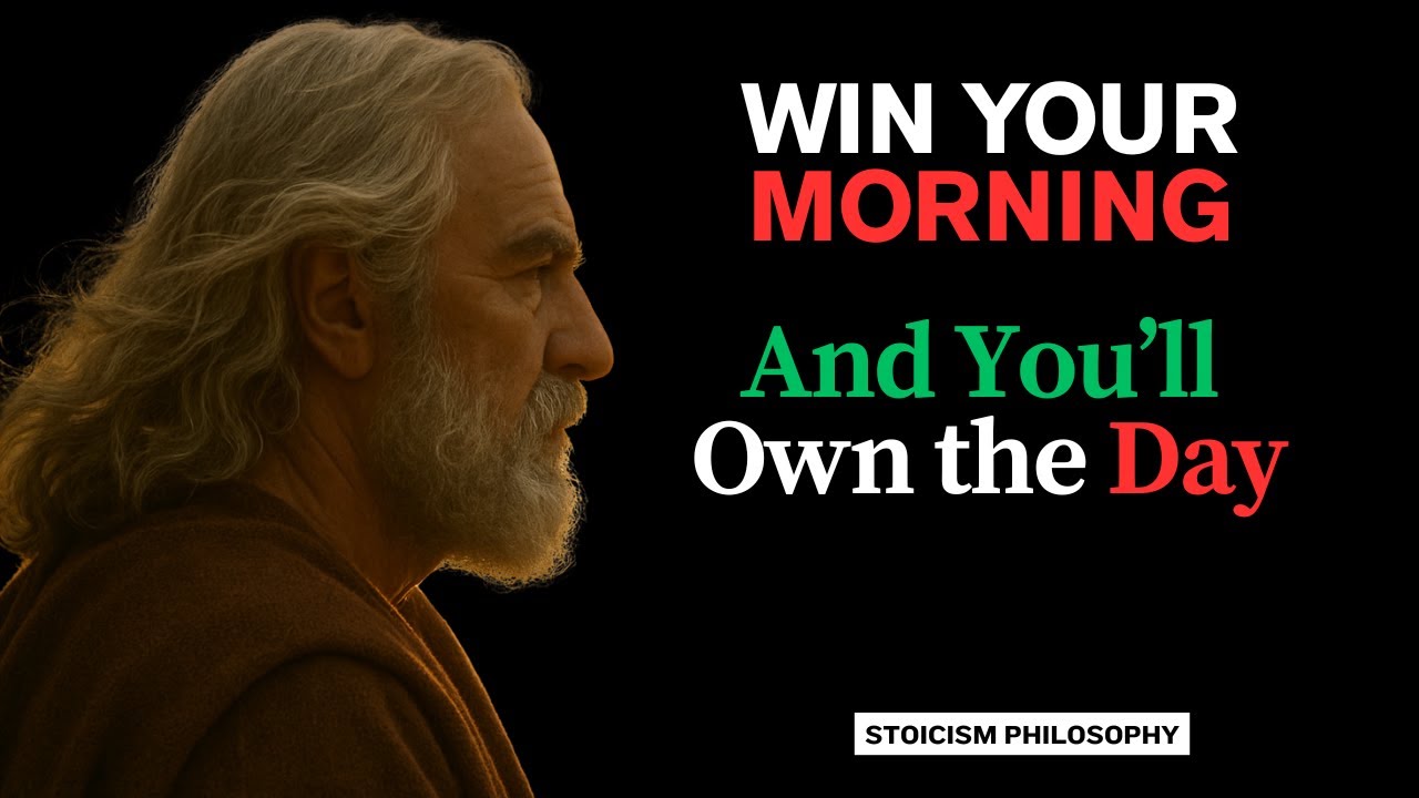 12 Morning Habits That Will Make You Unstoppable (Stoic Routine) - YouTube
