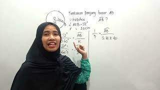 MENGHITUNG PANJANG BUSUR LINGKARAN