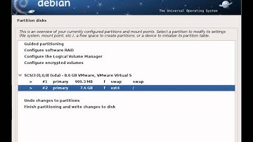 Linux Debian Wheezy Lxde Installation Steps on VMWare Fusion 4 with Issue-Free Disk Setup