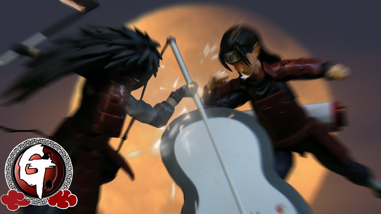 Madara Vs Hashirama Stop Motion うちはマダラvs千手柱間 宇智波斑vs千手柱間 Youtube