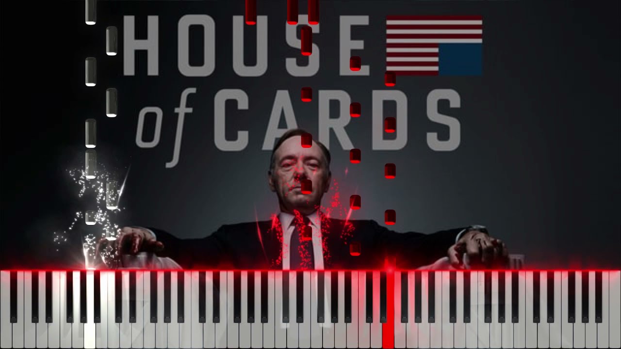 Jeff Beal - House Of Cards (Main Theme) (Synthesia Piano Tutorial)