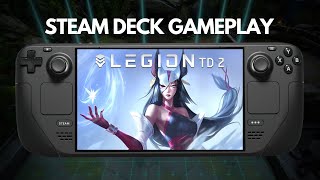 Legion TD 2 - Multiplayer Tower Defense | Steam Deck Gameplay
