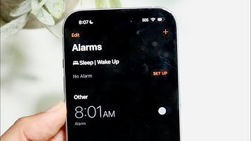 How To Set An Alarm On iOS 18!