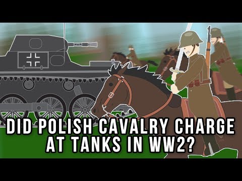 Did Polish Cavalry charge at Tanks in WWII?