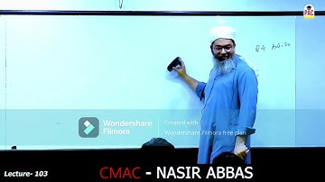 CAF 3 | CMA | Lecture 103 | Short Term Decision Making | Sir Nasir Abbas |Spring 24
