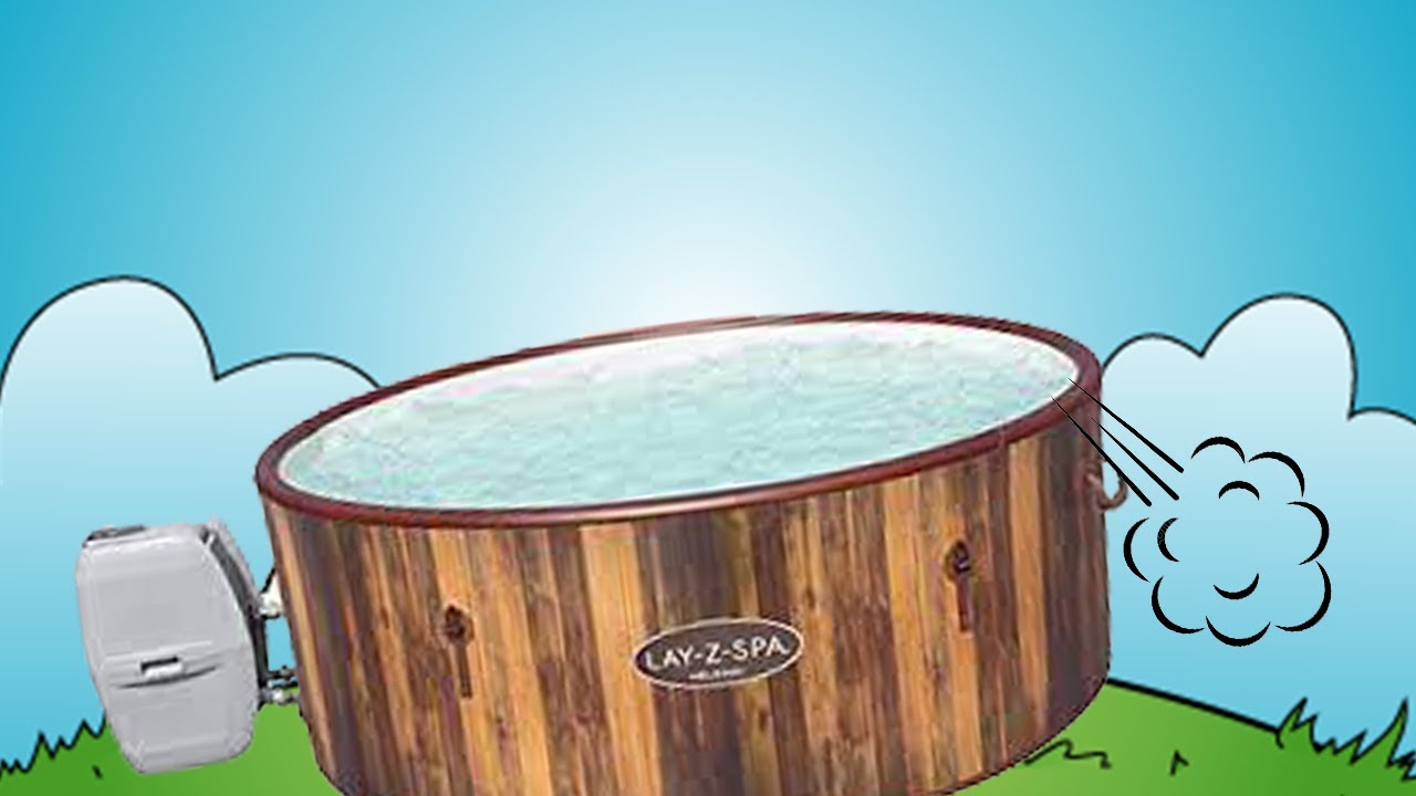 Lay Z spa Puncture Seam Repair Helsinki Hot Tub YouTube