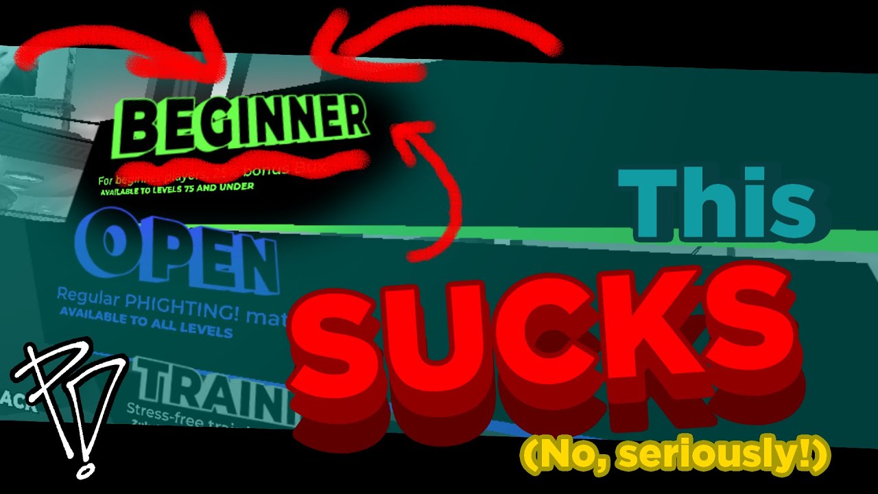 The Problem With BEGINNER SERVERS // PHIGHTING!