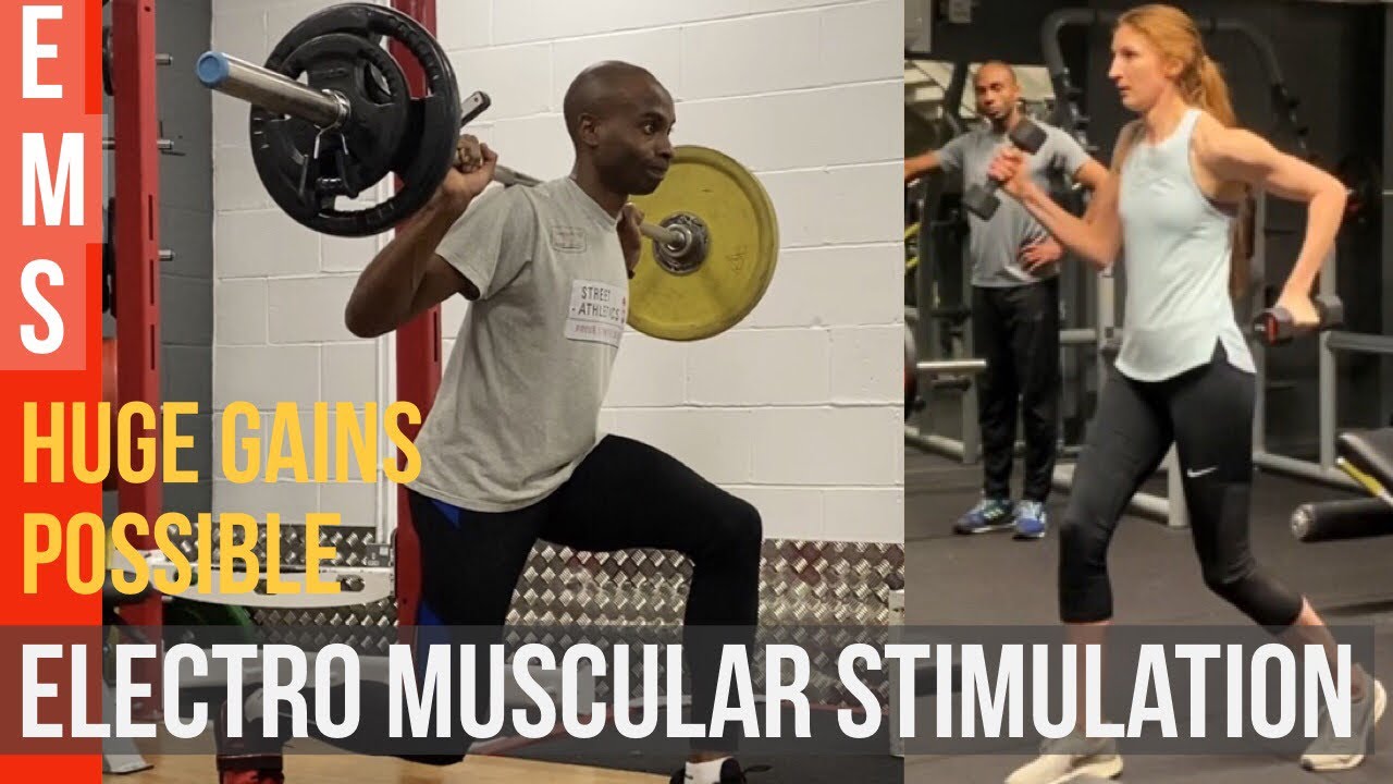 HUGE GAINS POSSIBLE WITH ELECTRO MUSCULAR STIMULATION BOOST POWER