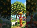 दादी बकरी और नींबू का पेड़ / Dadi bakri aur nimbu ka ped #cartoon  #viralvideo #viralshorts #shorts