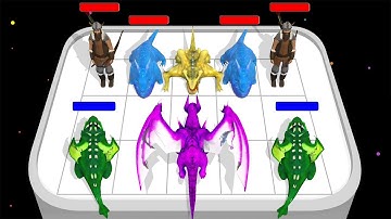 MERGE MASTER: Dragon Battle - Android Game #Mergedragons