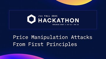Price Manipulation Attacks From First Principles