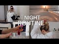 Fall night routine  routine du soir soins new jewelry unboxing  