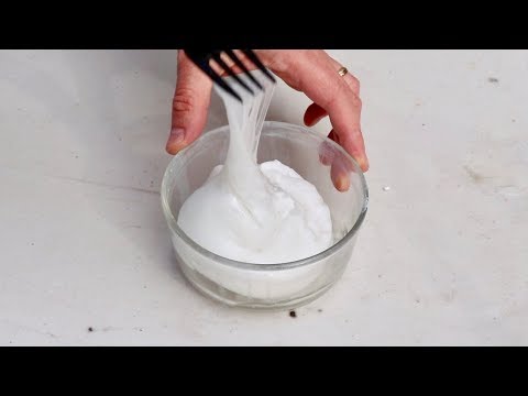 Dissolving Styrofoam With Acetone Experiment (Making Slime With Styrofoam And Acetone)