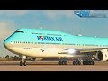 Korean b7478  new delhi  paris  full flight  msfs 4k