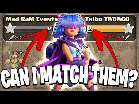 Can I Match Their PERFECT War? (Clash of Clans)