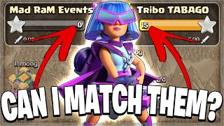 Can I Match Their PERFECT War? (Clash of Clans)